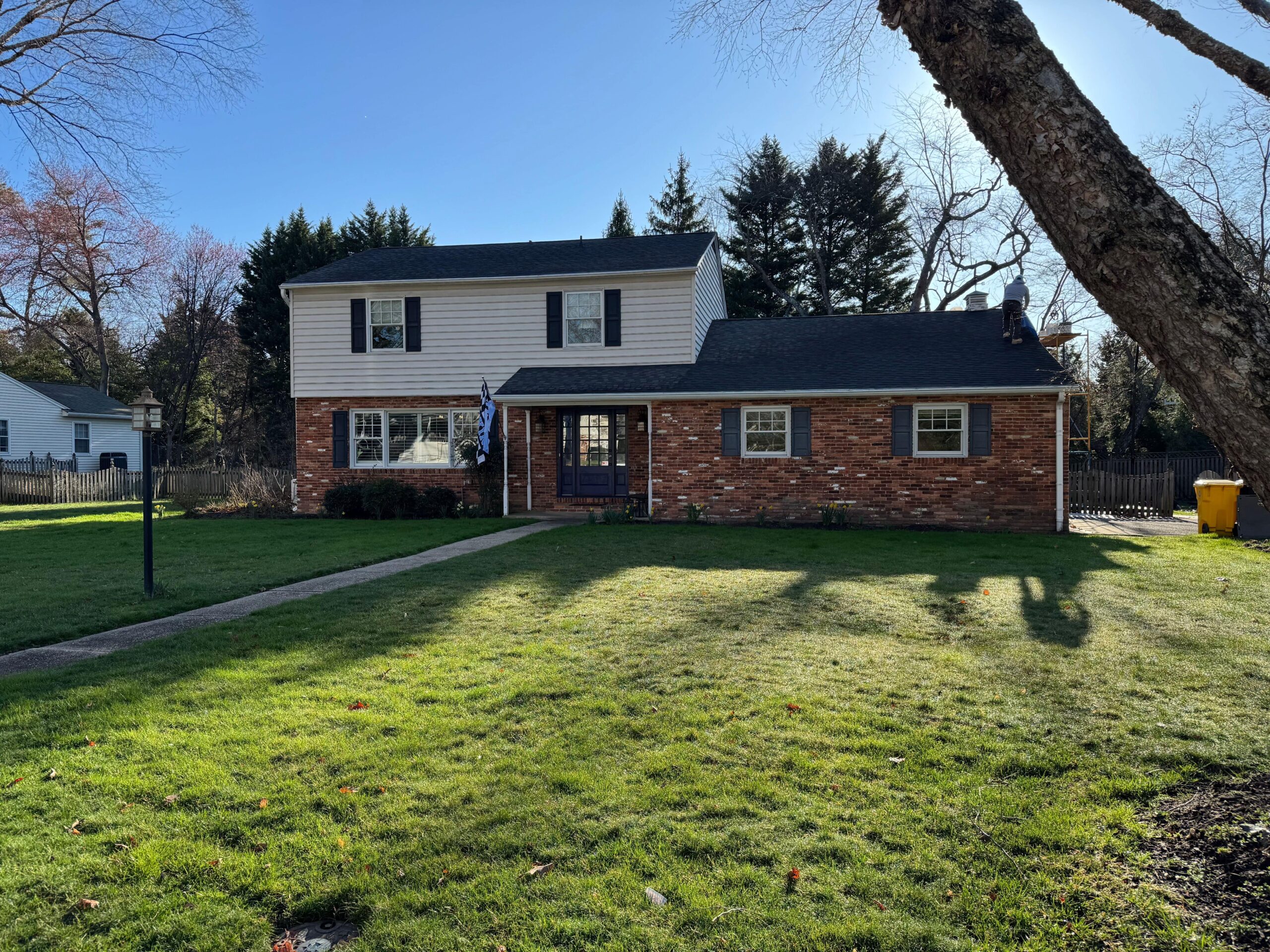 Melendez before exterior renovation in annapolis md 2-min