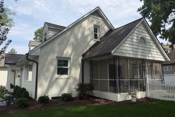 Newly Installed Gutters in Annapolis