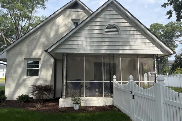Newly Installed Porch in Annapolis