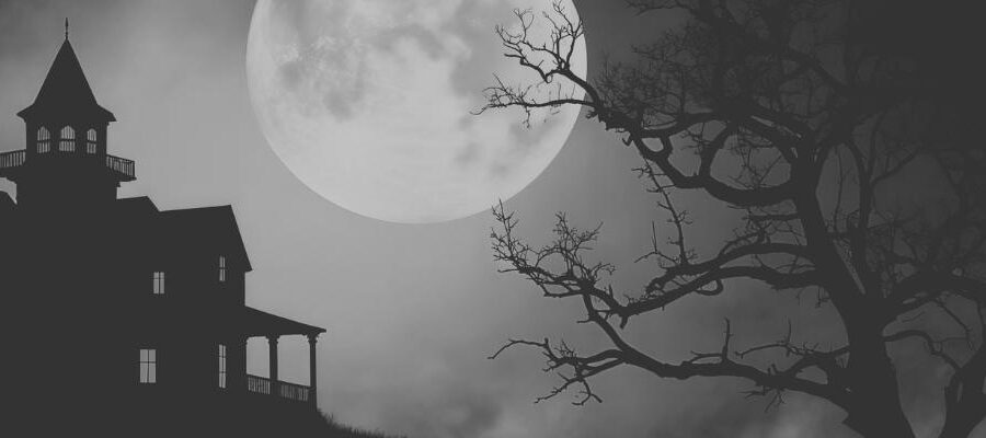 haunting house signs it's time for roof repair